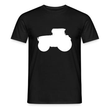 Tracteur tracteur tracteur tracteurs - T-shirt homme - noir - Devant - AI Model Male 178 light (178cm)