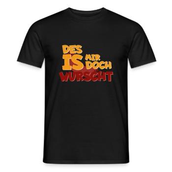 C'est moi mais Wurscht - T-shirt homme - noir - Devant - AI Model Male 178 light (178cm)