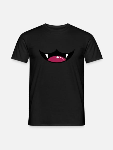 Cat Smile - Men's T-Shirt - black