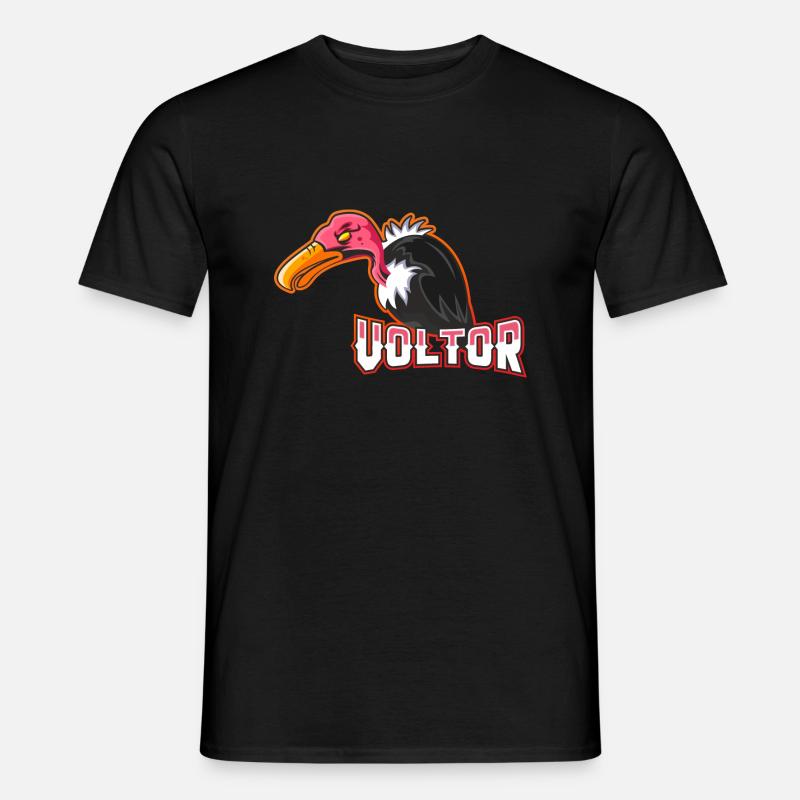 Geier - Männer T-Shirt - Schwarz