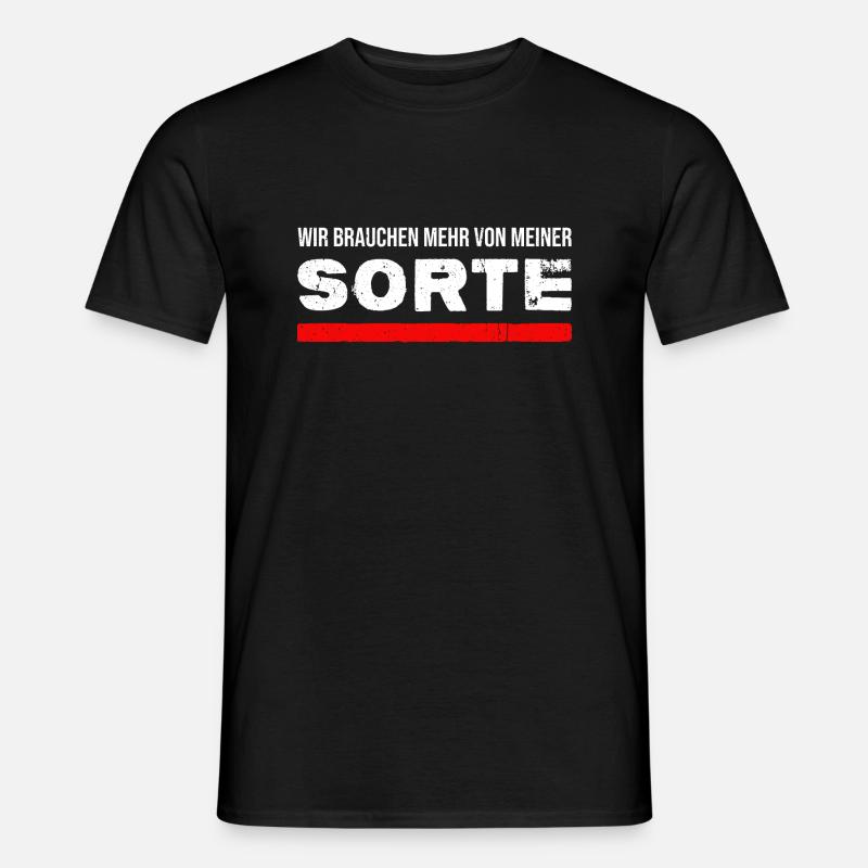 Selbstbewusst Selbstironie Spruch Statement Witz - Männer T-Shirt - Schwarz