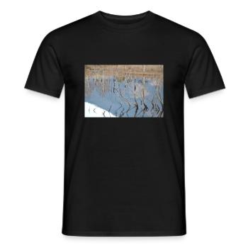 nature - Männer T-Shirt - Schwarz - Vorne - AI Model Male 178 light (178cm)