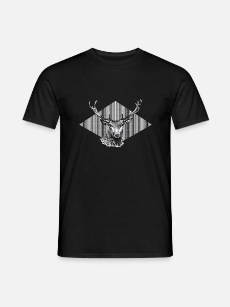 Deer - Men's T-Shirt - black