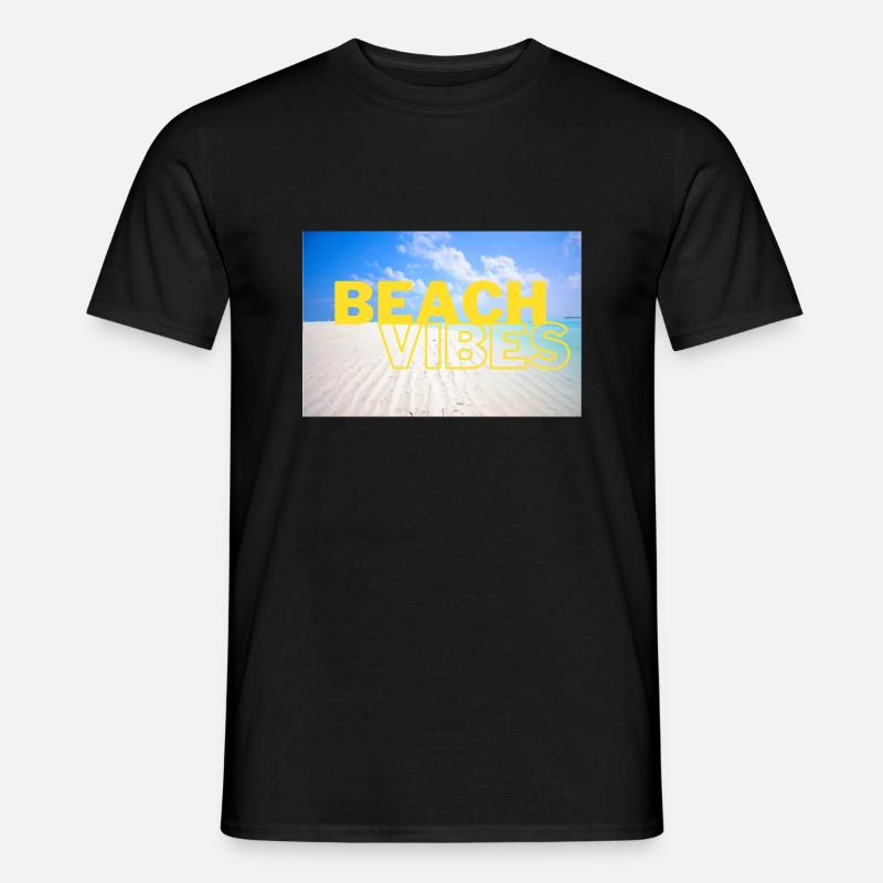 Beach 26 - Männer T-Shirt - Schwarz