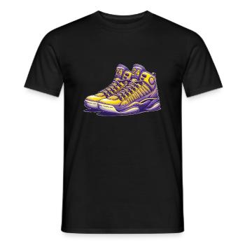 Basketballspieler - Männer T-Shirt - Schwarz - Vorne - AI Model Male 178 light (178cm)