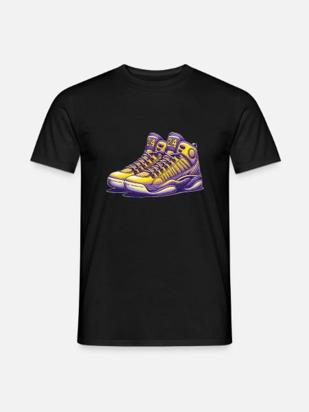 Basketballspieler - Männer T-Shirt - Schwarz