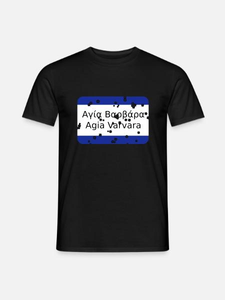 MG Agia Barbara - T-shirt homme - noir