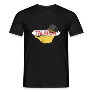 Talahon - Männer T-Shirt - Schwarz - Vorne - AI Model Male 178 light (178cm)