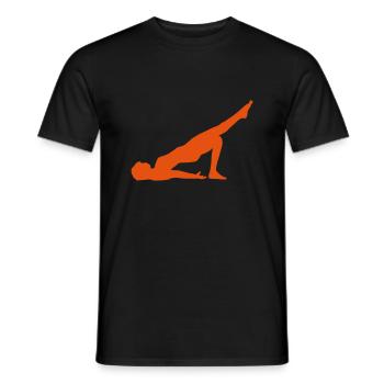 2541614 15809713 yoga - T-shirt homme - noir - Devant - AI Model Male 178 light (178cm)
