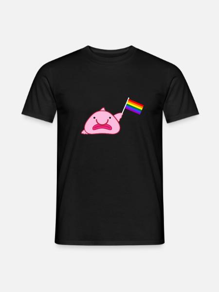 Rainbow flag - Men's T-Shirt - black