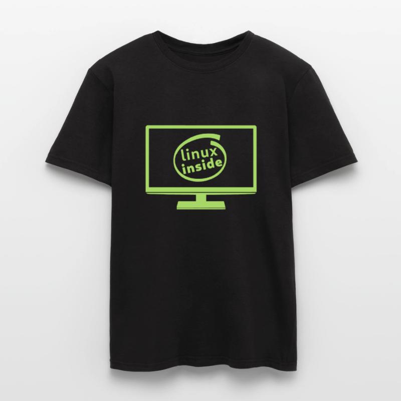 LINUX TUX PROGRAMMIERER GESCHENK VINTAGE PINGUIN Männer T-Shirt