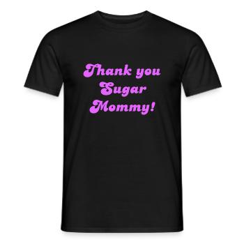 tusm - Männer T-Shirt - Schwarz - Vorne - AI Model Male 178 light (178cm)