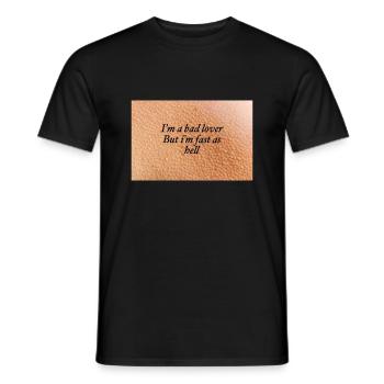 03DFE2D2 4E7E 4E8C 9B04 685491C9F258 goosebump - Men's T-Shirt - black - Front - AI Model Male 178 light (178cm)