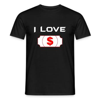 Bitcoin Trading Crypto Stocks - T-shirt homme - noir - Devant - AI Model Male 178 light (178cm)
