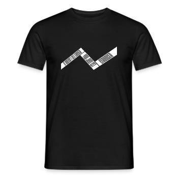 It Doesn't Get Easier You Just Get Stronger Gym - Men's T-Shirt - black - Front - AI Model Male 178 light (178cm)