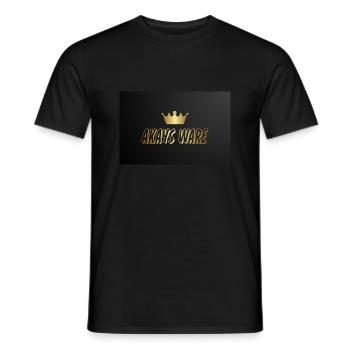 Akays Ware - Männer T-Shirt - Schwarz - Vorne - AI Model Male 178 light (178cm)