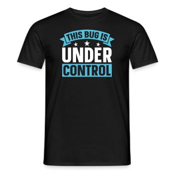 Programmierer Coder Software Entwickler - Männer T-Shirt - Schwarz - Vorne - AI Model Male 178 light (178cm)