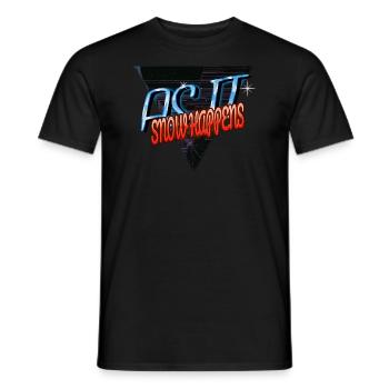 citation drôles dictons bodybuilding dinosaure tshirt - T-shirt homme - noir - Devant - AI Model Male 178 light (178cm)