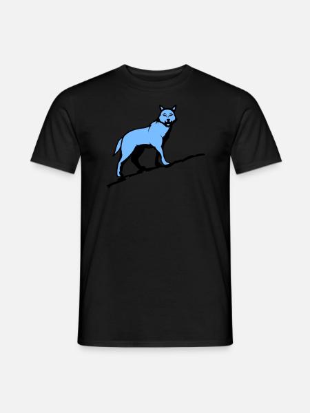 Wolf Wolf - Men's T-Shirt - black