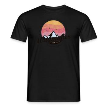 Vintage Waymaker Promise Keeper Miracle Worker - Men's T-Shirt - black - Front - AI Model Male 178 light (178cm)