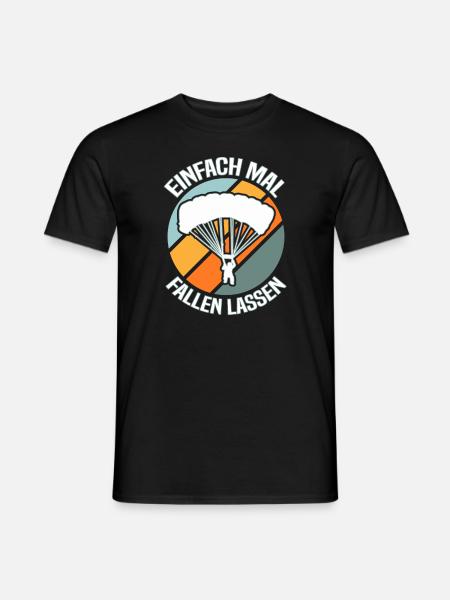 Skydiving Skydiver - Men's T-Shirt - black