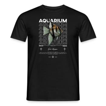 Altum Kaiserfisch Cichlid Fish Keeper Streetwear - Männer T-Shirt - Schwarz - Vorne - AI Model Male 178 light (178cm)