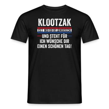 Niederländer Niederlande Holland - Männer T-Shirt - Schwarz - Vorne - AI Model Male 178 light (178cm)