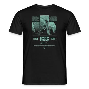 Discus Fish Cichlid Aquarium Fish Keeper - Men's T-Shirt - black - Front - AI Model Male 178 light (178cm)