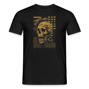 Aquascaping Modern Tropical Fish Keeper Aquarist - Men's T-Shirt - black - Front - AI Model Male 178 light (178cm)