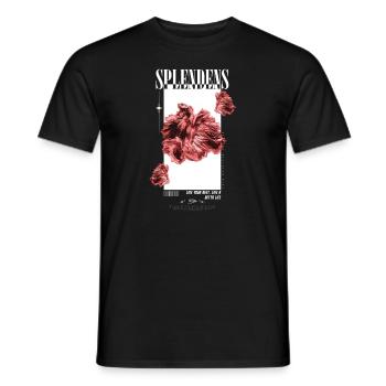 Siamesischer Kampffisch Kampffisch Betta Lebensfisch - Männer T-Shirt - Schwarz - Vorne - AI Model Male 178 light (178cm)