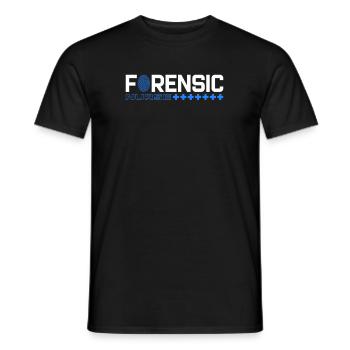 Forensische Krankenschwester Forensische Kriminalistik Wissenschaftlerin - Männer T-Shirt - Schwarz - Vorne - AI Model Male 178 light (178cm)