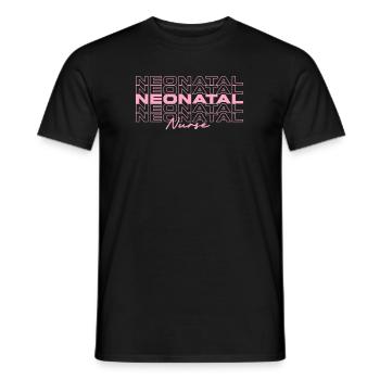 Nursing Neonatal Nurse Medical Nurses Stylish - Men's T-Shirt - black - Front - AI Model Male 178 light (178cm)