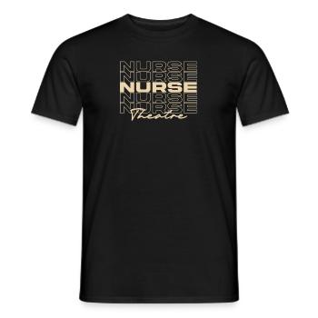 Theater Krankenschwester Krankenschwester Krankenschwestern Stilvoll - Männer T-Shirt - Schwarz - Vorne - AI Model Male 178 light (178cm)