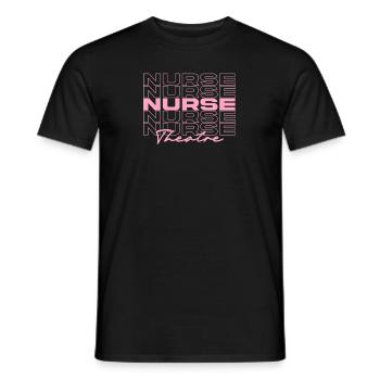 Theater Krankenschwester Krankenschwester Krankenschwestern Stilvoll - Männer T-Shirt - Schwarz - Vorne - AI Model Male 178 light (178cm)