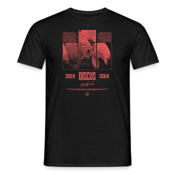 Discus Fish Cichlid Aquarium Fish Keeper - Men's T-Shirt - black - Front - AI Model Male 178 light (178cm)