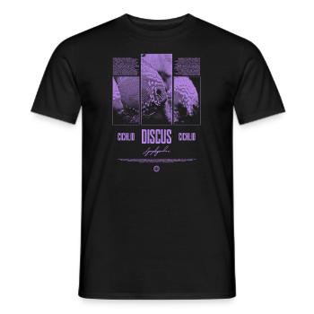 Discus Fish Cichlid Aquarium Fish Keeper - Men's T-Shirt - black - Front - AI Model Male 178 light (178cm)