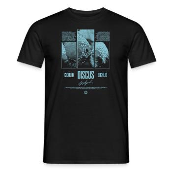 Discus Fish Cichlid Aquarium Fish Keeper - Men's T-Shirt - black - Front - AI Model Male 178 light (178cm)