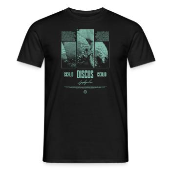 Discus Fish Cichlid Aquarium Fish Keeper - Men's T-Shirt - black - Front - AI Model Male 178 light (178cm)