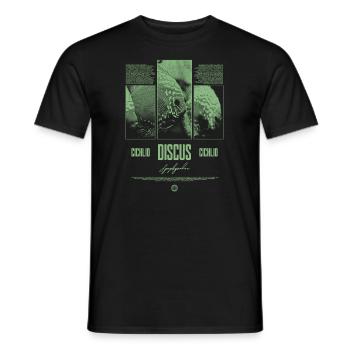 Discus Fish Cichlid Aquarium Fish Keeper - Men's T-Shirt - black - Front - AI Model Male 178 light (178cm)