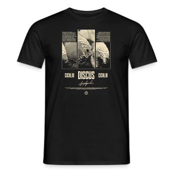 Discus Fish Cichlid Aquarium Fish Keeper - Men's T-Shirt - black - Front - AI Model Male 178 light (178cm)