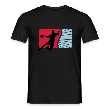 handball - T-shirt homme - noir - Devant - AI Model Male 178 light (178cm)