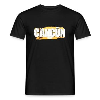 Cancun - Männer T-Shirt - Schwarz - Vorne - AI Model Male 178 light (178cm)