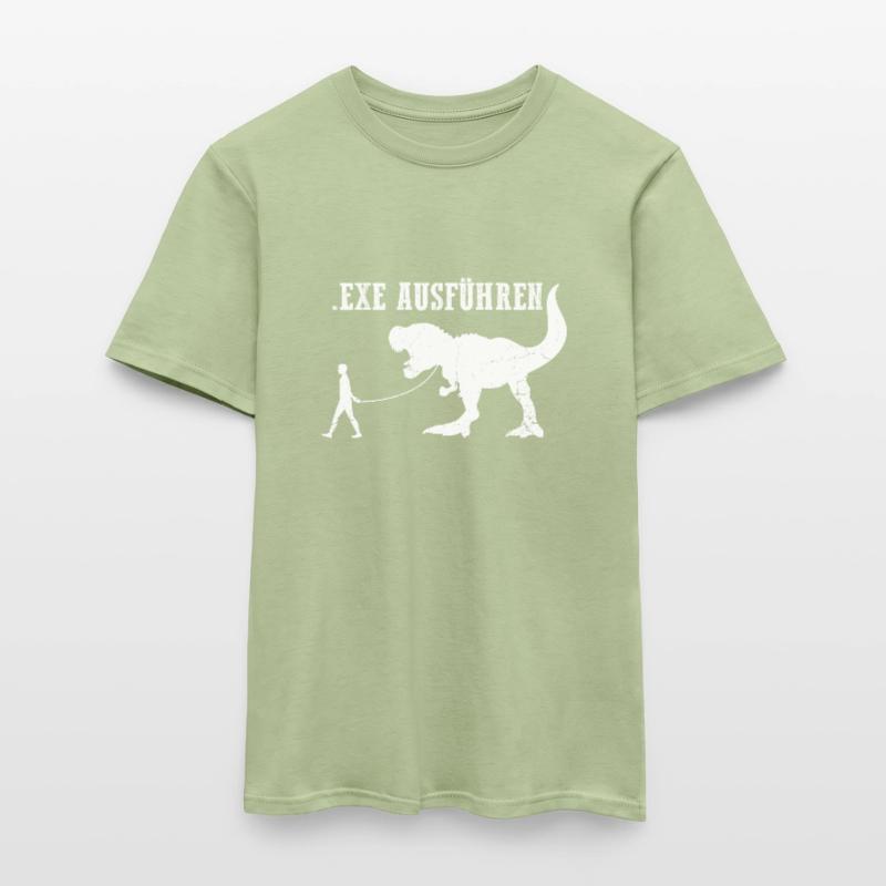 Admin Programmierer ITler Informatik Geschenk EXE Männer T-Shirt