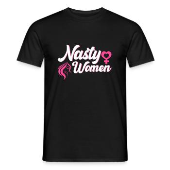 Women's rights Empowerment Feminist - Men's T-Shirt - black - Front - AI Model Male 178 light (178cm)