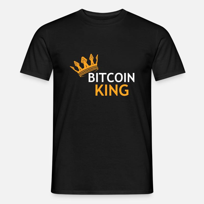 Crypto Bitcoin Trading - Männer T-Shirt - Schwarz