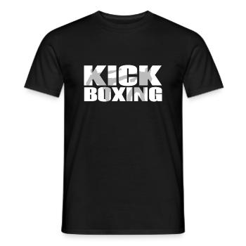 Kickboxing Kampfsport boxing - Männer T-Shirt - Schwarz - Vorne - AI Model Male 178 light (178cm)