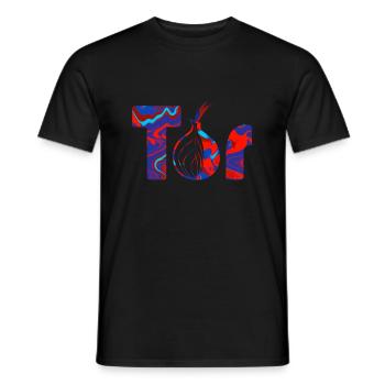 Tor - T-shirt homme - noir - Devant - AI Model Male 178 light (178cm)