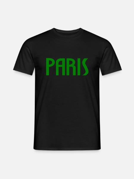 Paris - T-shirt homme - noir