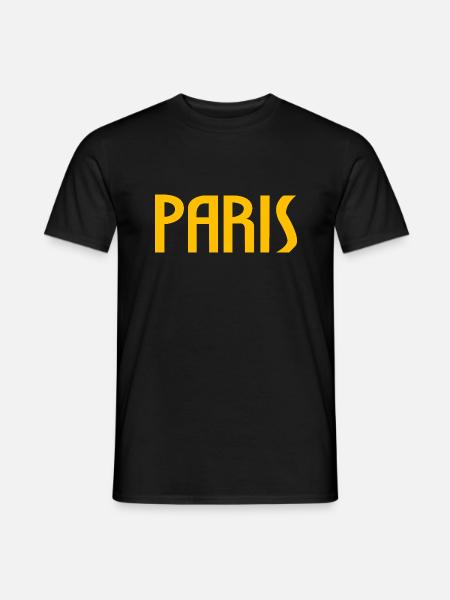 Paris - T-shirt homme - noir