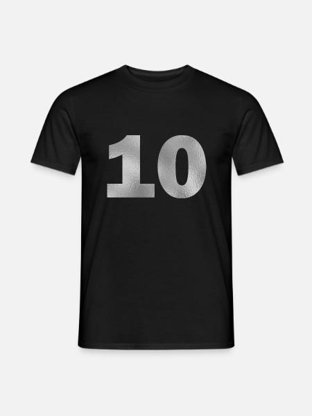 Birthday 10 years - Men's T-Shirt - black